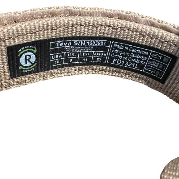 Teva Original Universal Sandal – Tan / Size 10 - Picture 6 of 7